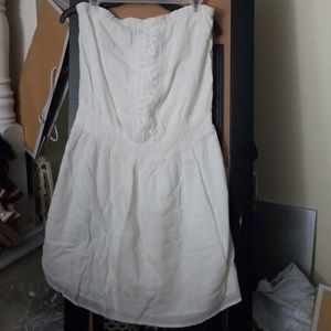 Old NAVY white dress Lg